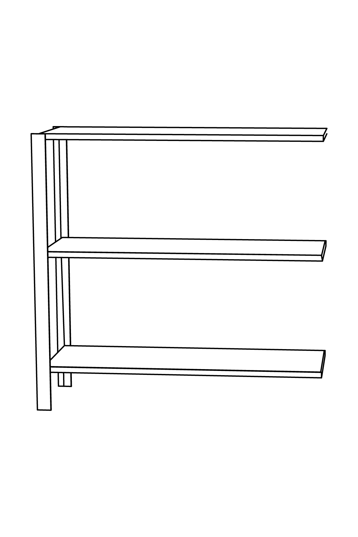 OMNI shelving extender (low shelving) OMNI shelving extender (low shelving)